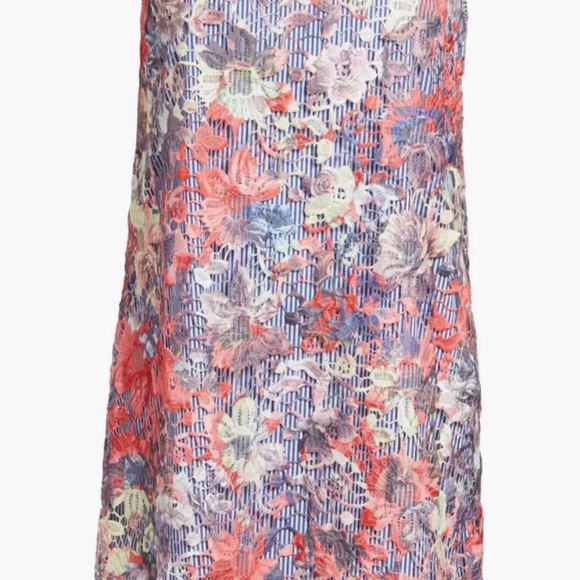 Halogen Lace Pinstripe Tank Dress - Picture 6 of 6